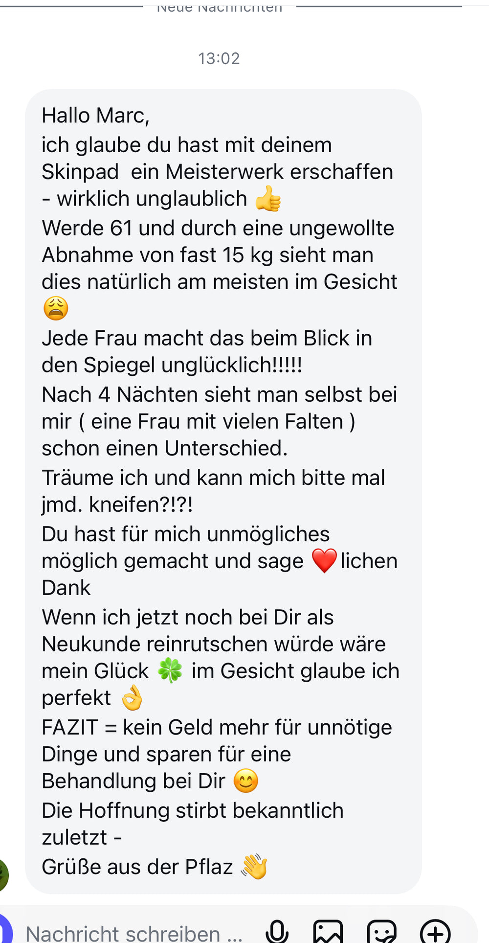 Kundenbewertung